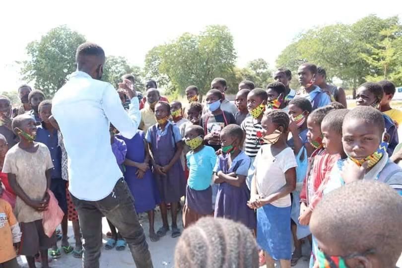 Children in remote areas of Western and Eastern Provinces of Zambia